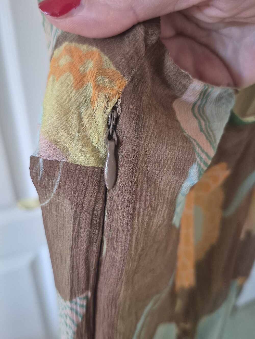 Vintage Miss Sixty 100% Silk Mini Dress | Y2K - Picture 10 of 15